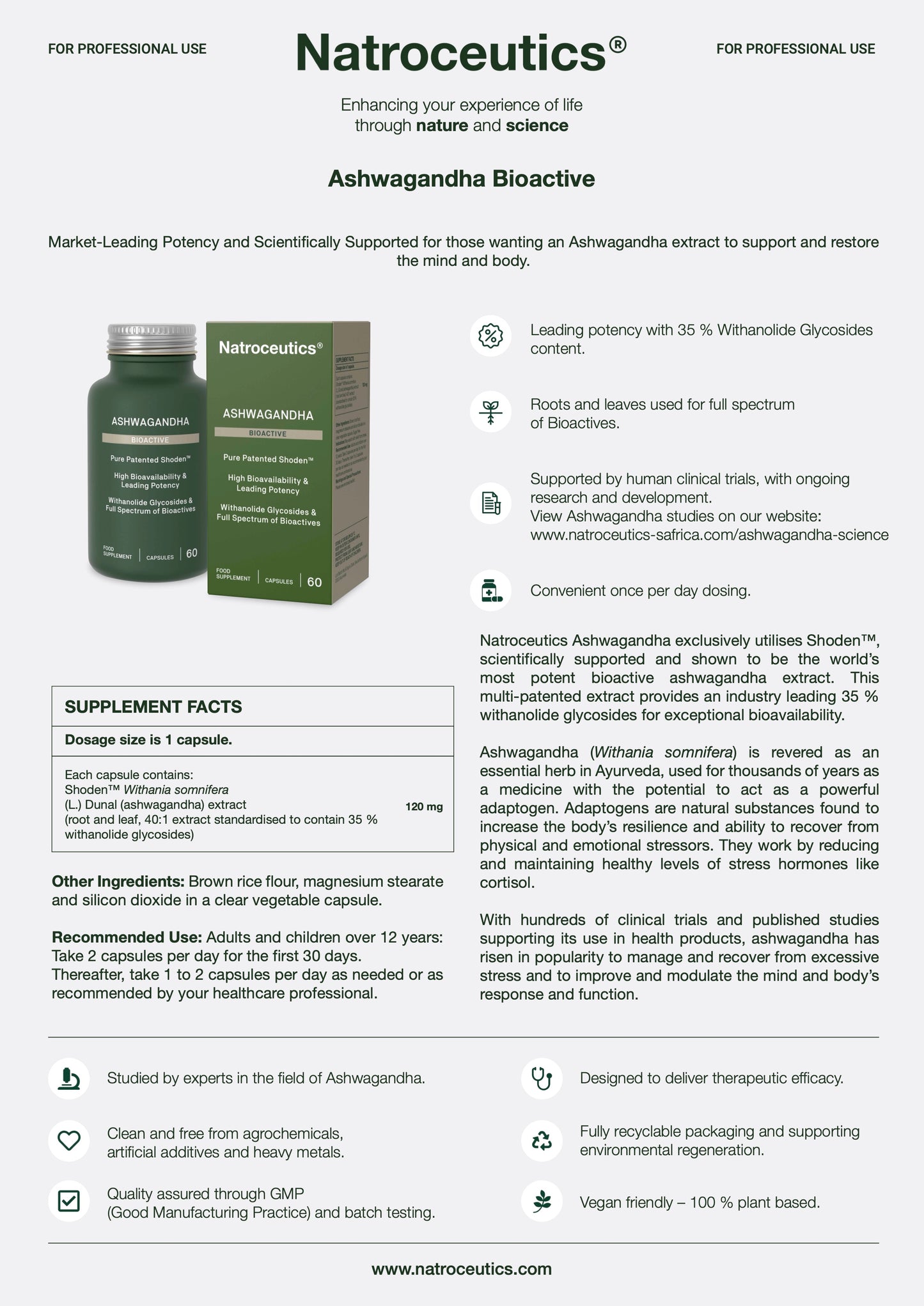 Natro - Ashwagandha